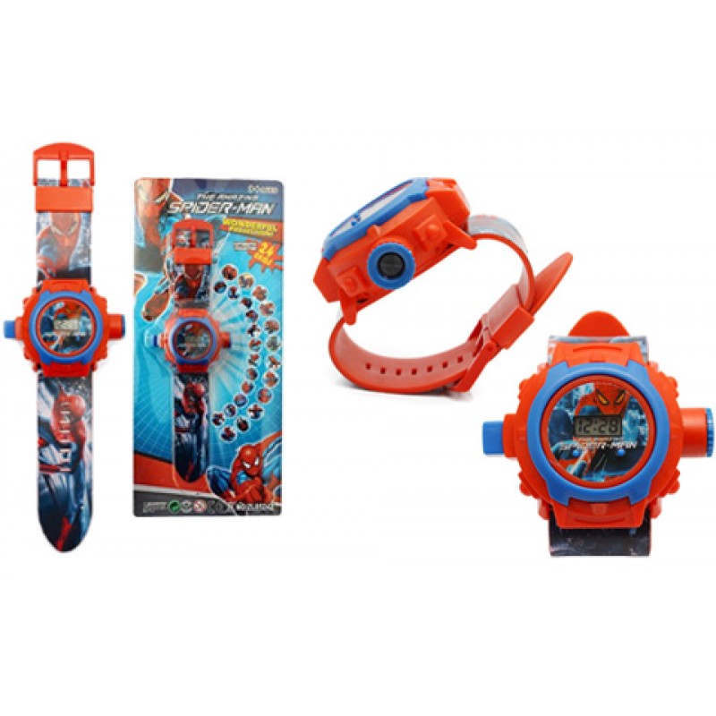 Spider Man Projector Light Watch