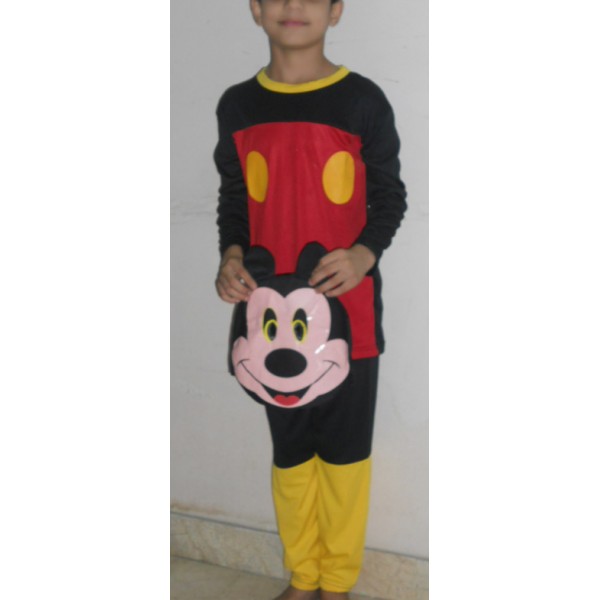 Mickey Mouse Cartoon kids costume for School