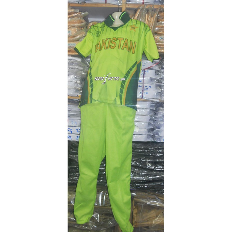 Pak Cricket Team Boys Costume For School