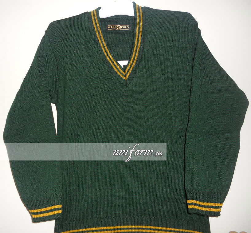 buy Green Full Sleeves Sweater for School online Pakistan
