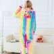 Rainbow Colorful Pegasus Stallion Horse Animal Jumpsuit Costume for Kids Rainbow Colorful Pegasus Stallion Horse Animal Jumpsuit Costume for Kids