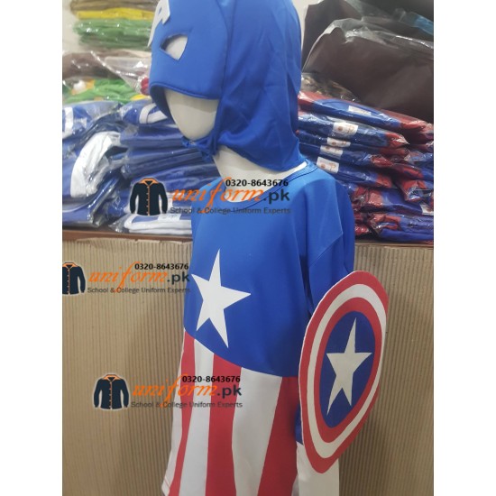 Captain America Costume For Kids