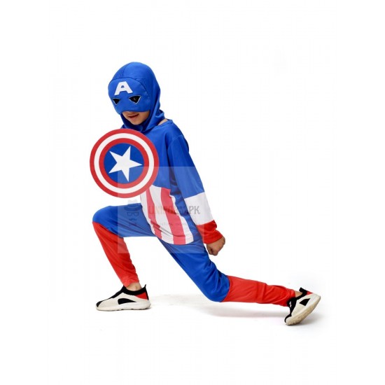 Captain America Costume For Kids