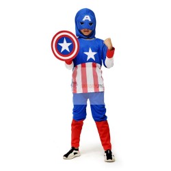 Captain America Costume For Kids