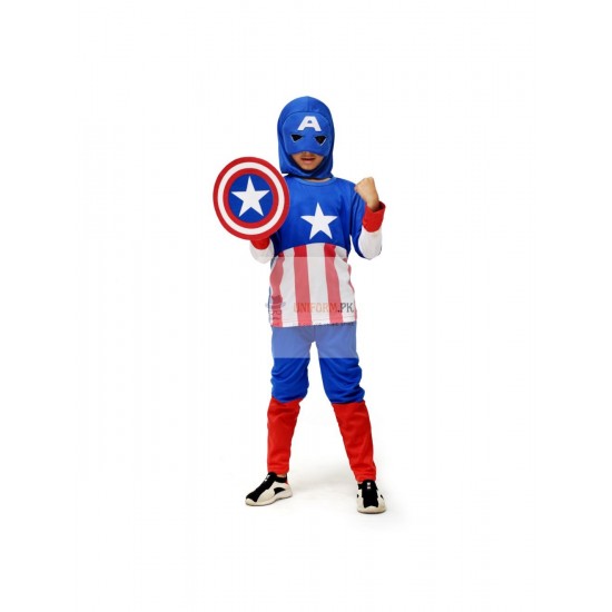 Captain America Costume For Kids