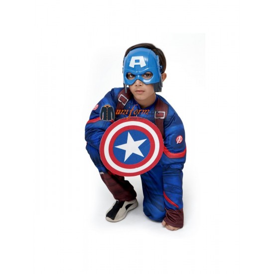 Captain America Muscle Costume For Kids Buy Online In Pakistan