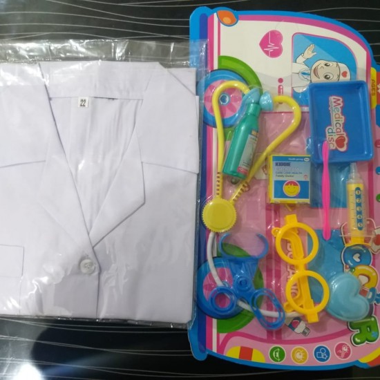 doctor kit with lab coat
