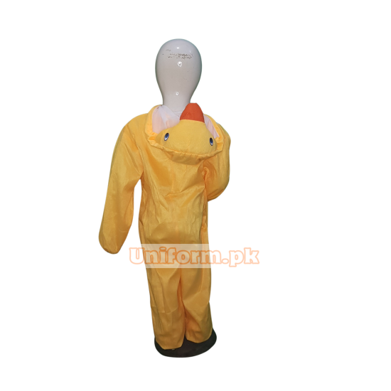 Duck Jumpsuit Costume For Kids With Duck Head Cover