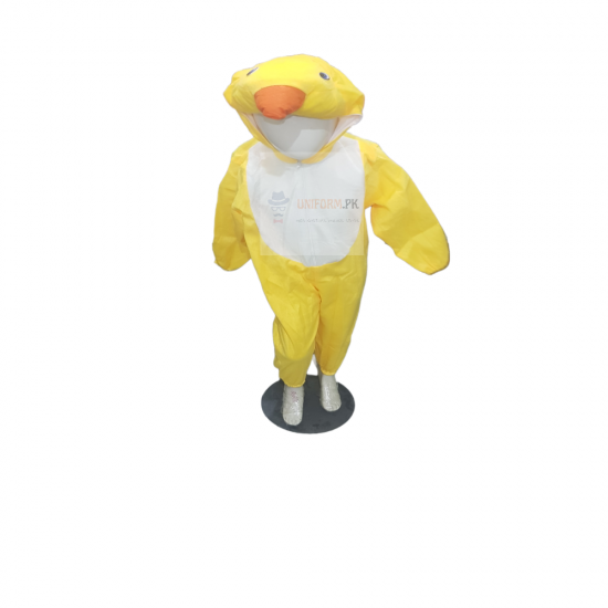 Duck Jumpsuit Costume For Kids With Duck Head Cover