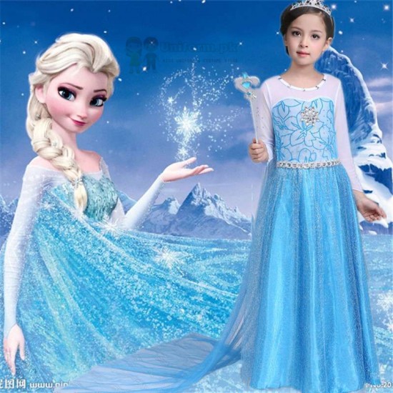 Elsa Costume For Kids Buy Online Elsa Dress In Pakistan