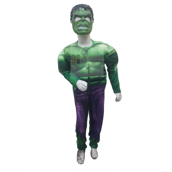 Hulk Costume For Kids Hulk Muscle Costume With Hard Mask