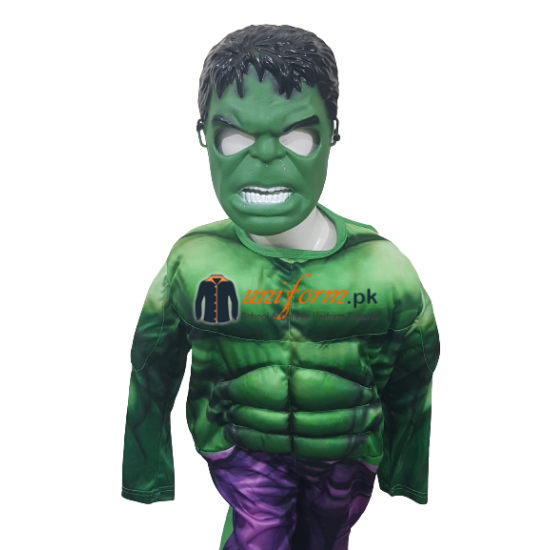 Hulk Costume For Kids Hulk Muscle Costume With Hard Mask