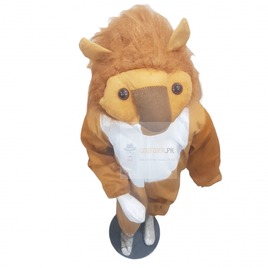 Lion Jumpsuit Costume For Kids With Lion Head Cover