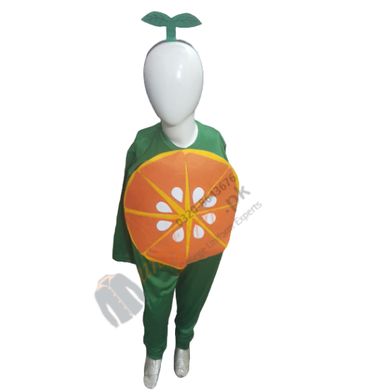 Orange Costume For Kids Fruits Costume Kids Buy Online In Pakistan