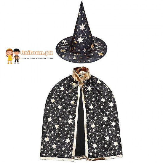 Witch Cape Costume For Kids With Cap Buy Online In Pakistan