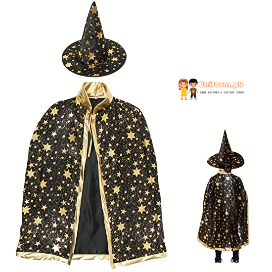 Witch Cape Costume For Kids With Cap Buy Online In Pakistan