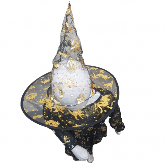 Witch Costume For Girls With Hat Buy Online In Pakistan
