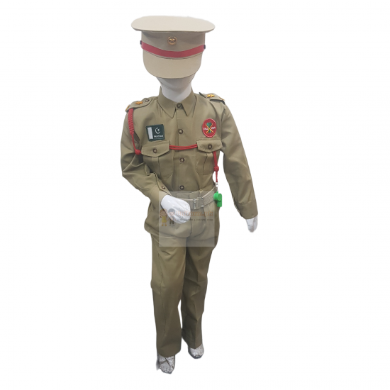 Pakistan Army uniform For Child Costumes In Best Quality Army Costume For Kids