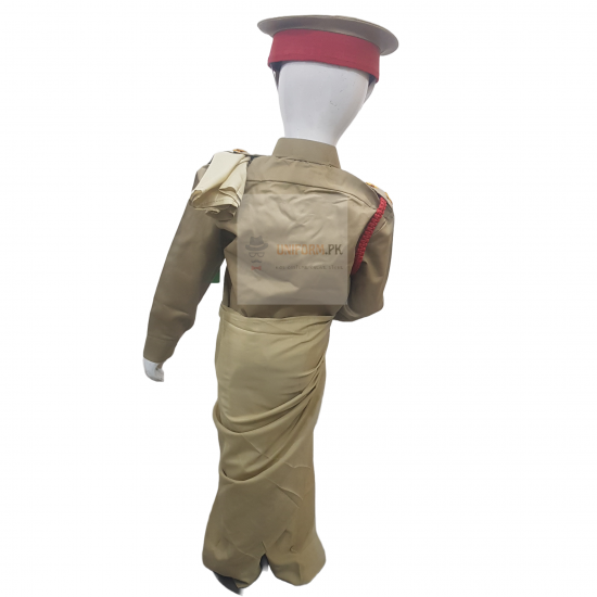 Pakistan Army Female Officer Uniform For Kids