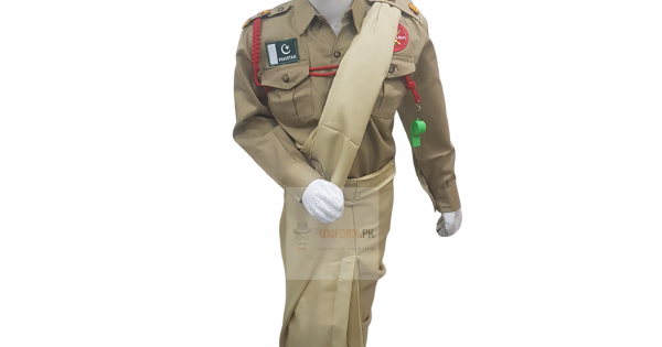 Pakistan Army Female Officer Uniform For Kids