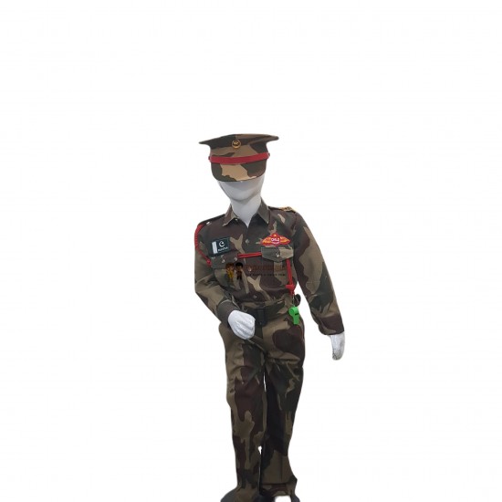 Pakistan SSG Commando Uniform For Kids Army Commando Kids Costume