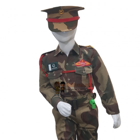 Pakistan SSG Commando Uniform For Kids Army Commando Kids Costume