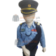 Pakistan Air Force Saree Costume For Kids Pakistan Air force PAF Female Uniform Pakistan Air Force Saree Costume For Kids Pakistan Air force PAF Female Uniform