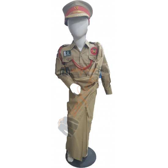 Pakistan Army Female Officer Uniform For Kids Pakistan Army Female Officer Uniform For Kids