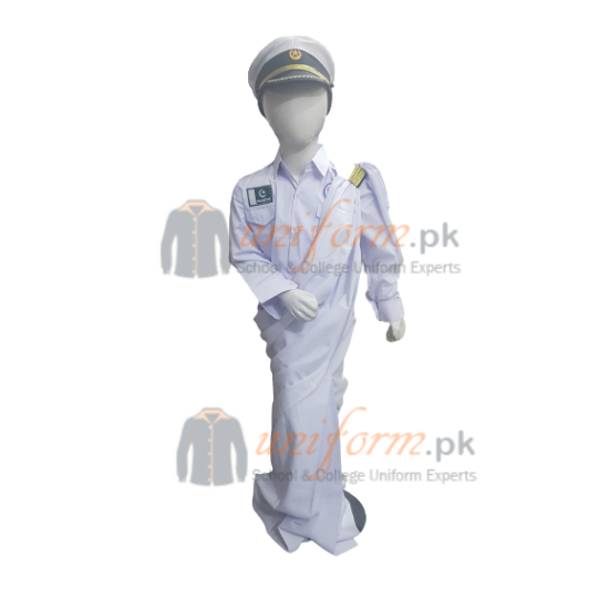 Pakistan Navy Saree Costume For Kids Female Uniform Pakistan Navy Saree Costume For Kids Female Uniform