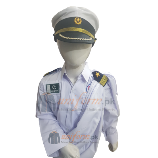 Pakistan Navy Saree Costume For Kids Female Uniform Pakistan Navy Saree Costume For Kids Female Uniform