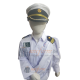 Pakistan Navy Saree Costume For Kids Female Uniform Pakistan Navy Saree Costume For Kids Female Uniform