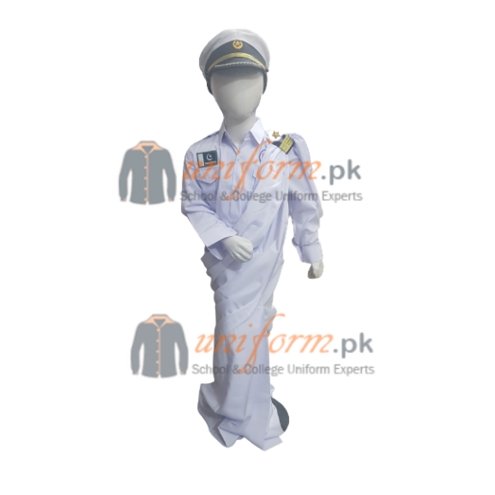 Pakistan Navy Saree Costume For Kids Female Uniform Pakistan Navy Saree Costume For Kids Female Uniform