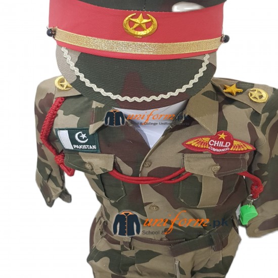Pakistan SSG Commando Uniform For Kids Army Commando Kids Costume Pakistan SSG Commando Uniform For Kids Army Commando Kids Costume