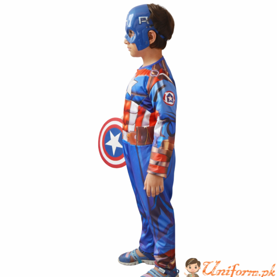 Captain America Muscle Costume For Kids Buy Online In Pakistan