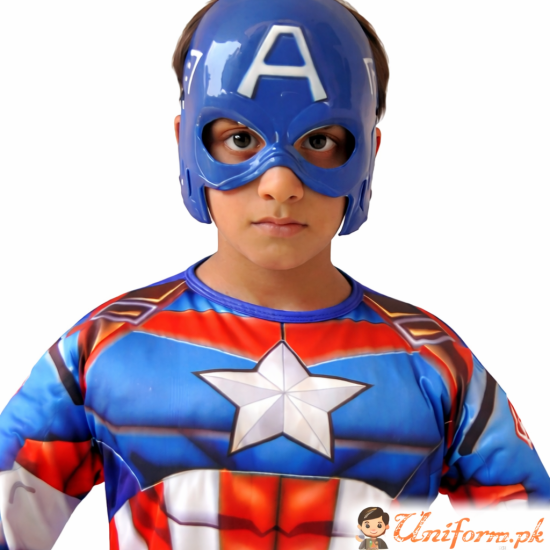 Captain America Muscle Costume For Kids Buy Online In Pakistan