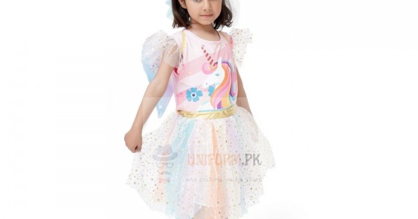 13-14 years dresses for birthday Unicorn Stylish Birthday Dress (Ages 2 to 9)  Preppy Kids Trinidad
