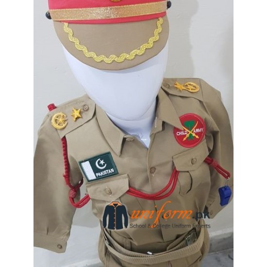 Pakistan Army uniform For Child Costumes In Best Quality Army Costume For Kids Pakistan Army uniform For Child Costumes In Best Quality Army Costume For Kids