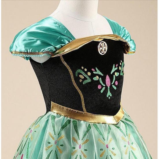 Anna Frozen Costume Girls Dress For School Anna Frozen Costume Girls Dress For School