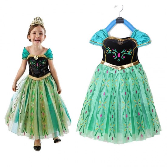 Anna Frozen Costume Girls Dress For School Anna Frozen Costume Girls Dress For School