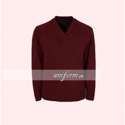 Boys Maroon Sweater for School