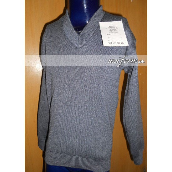 Boys Grey Pullover for School