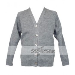 Grey Girls Cardigan for School
