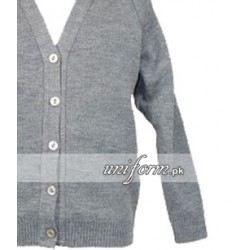 Grey Girls Cardigan for School