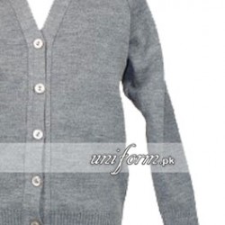 Grey Girls Cardigan for School