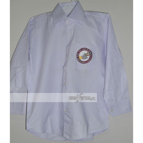 SLS Boys Full Sleeves School Shirt