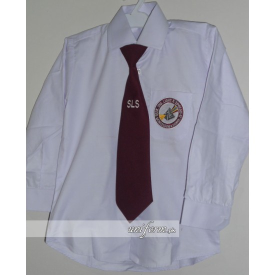 SLS Boys Full Sleeves School Shirt