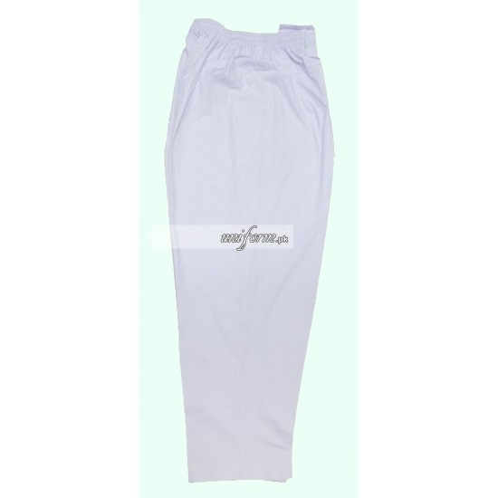 Girls Shalwar White Color