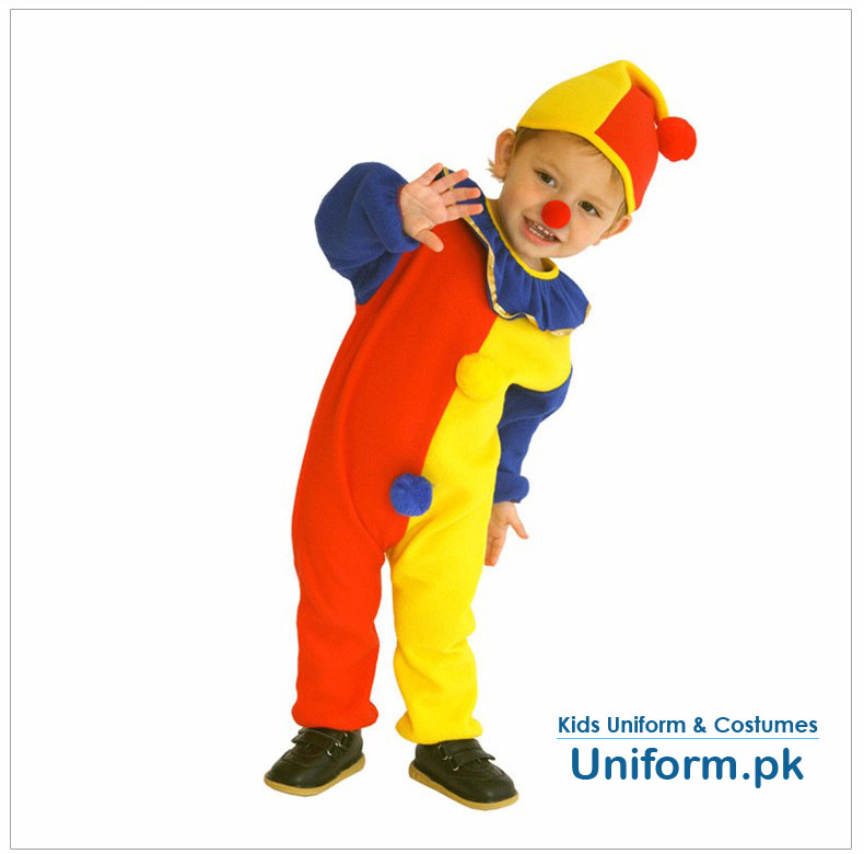 Circus Juggler Kids Fun Costume For Boys and Girls School